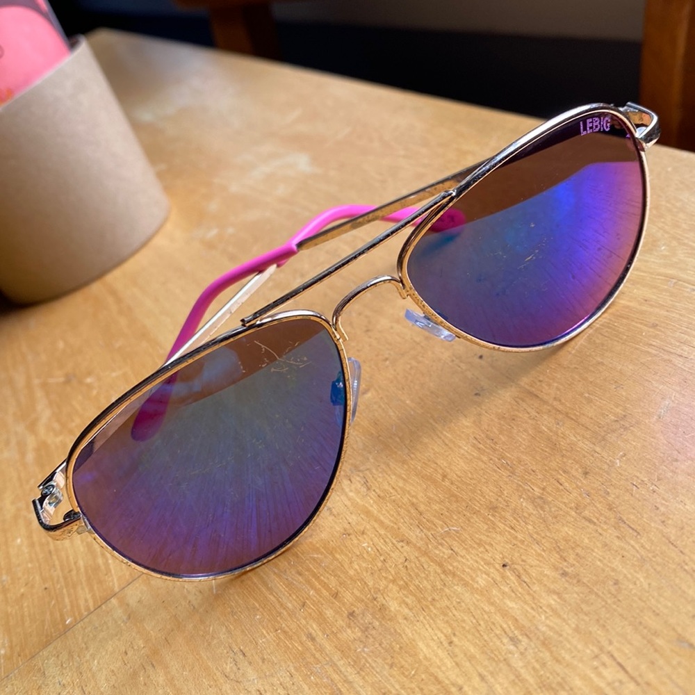 LEBIG Sunglasses in fair condition, with scratches